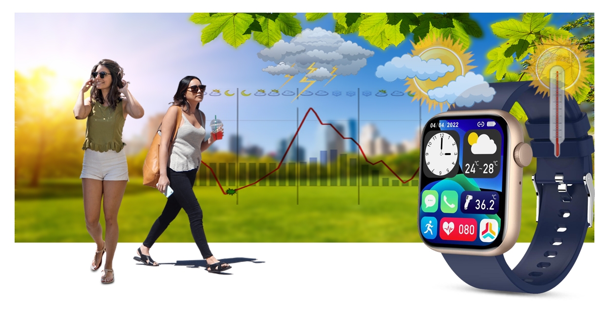 smartwatch damski gravity gt3-4