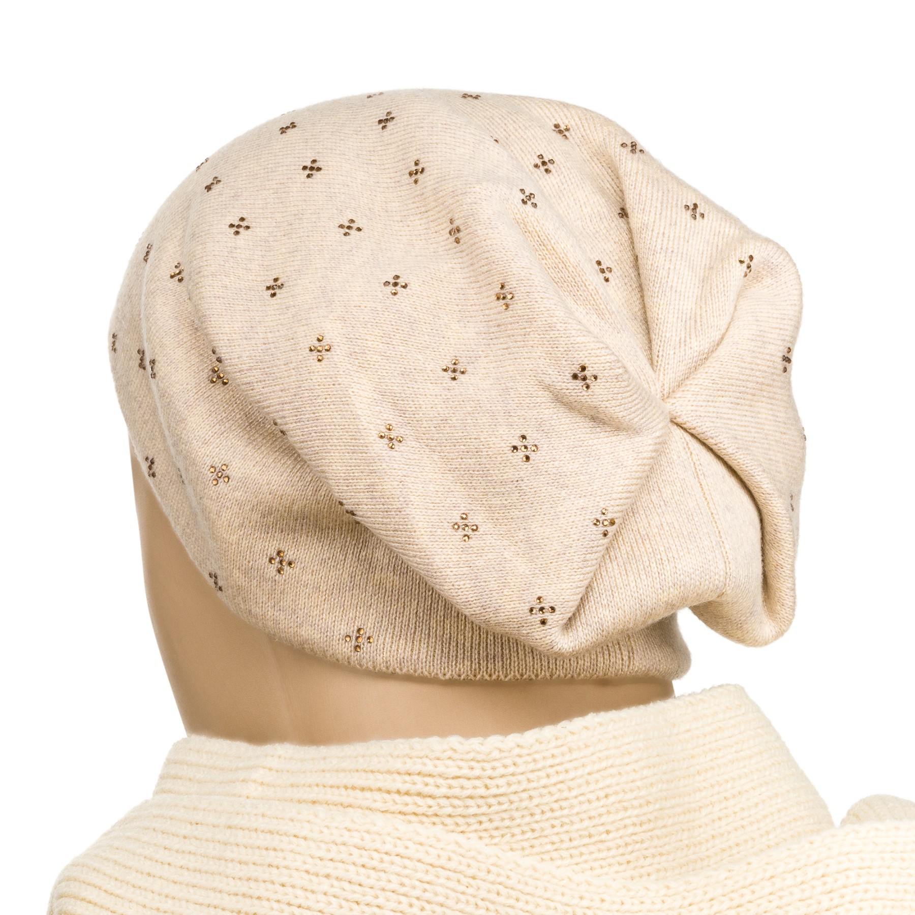 czapka ptn hat-04-7606 beige