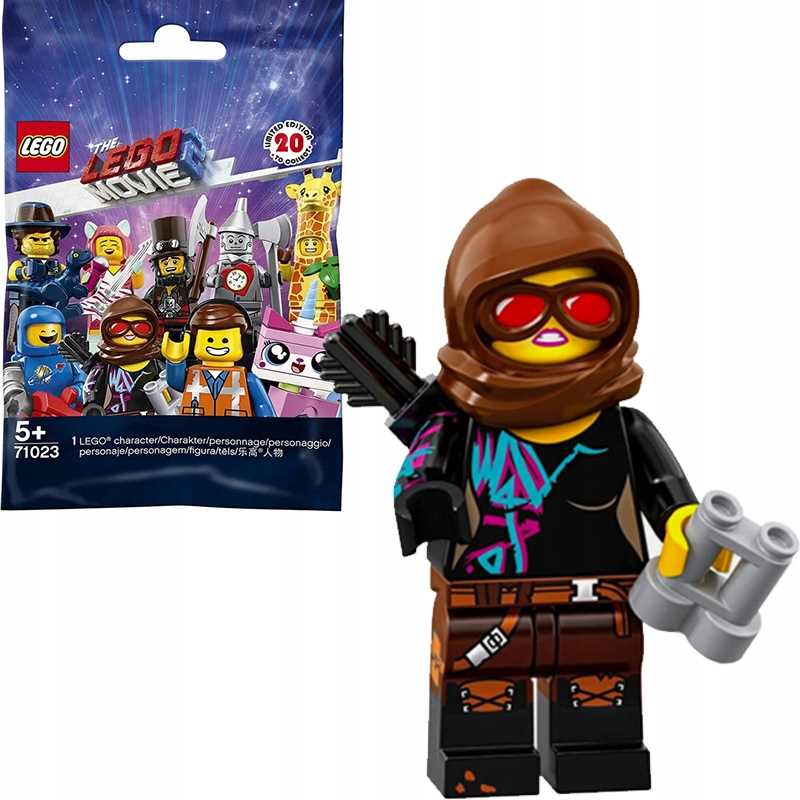 71023 - lego minifigures - lucy gotowa do walki - the lego movie 2