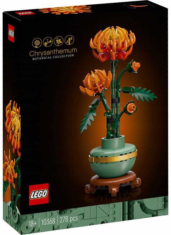 10368 - lego the botanical collection - chryzantema
