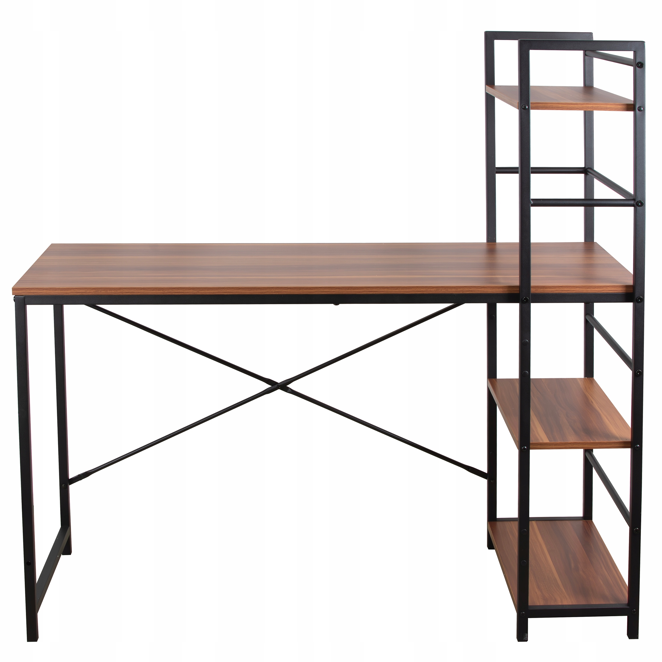 biurko eleganckie rogowe do gabinetu biura nowoczesne duże komputerowe