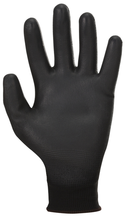 rękawice robocze mercator tech black+black pu - l - 120 par