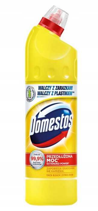 domestos przedłużona moc citrus fresh żel do wc 750ml