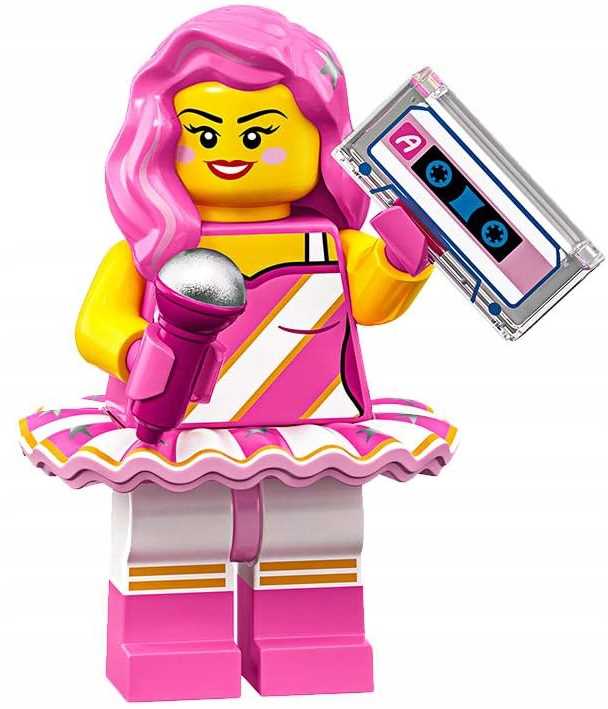 71023 - lego minifigures - cukierkowa raperka - the lego movie 2