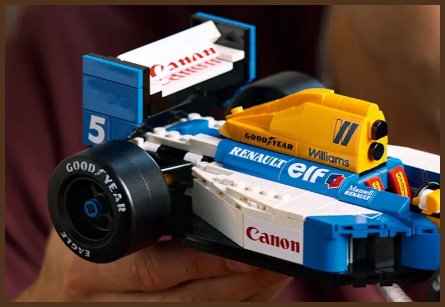 10353 - lego icons - williams racing fw14b i nigel mansell