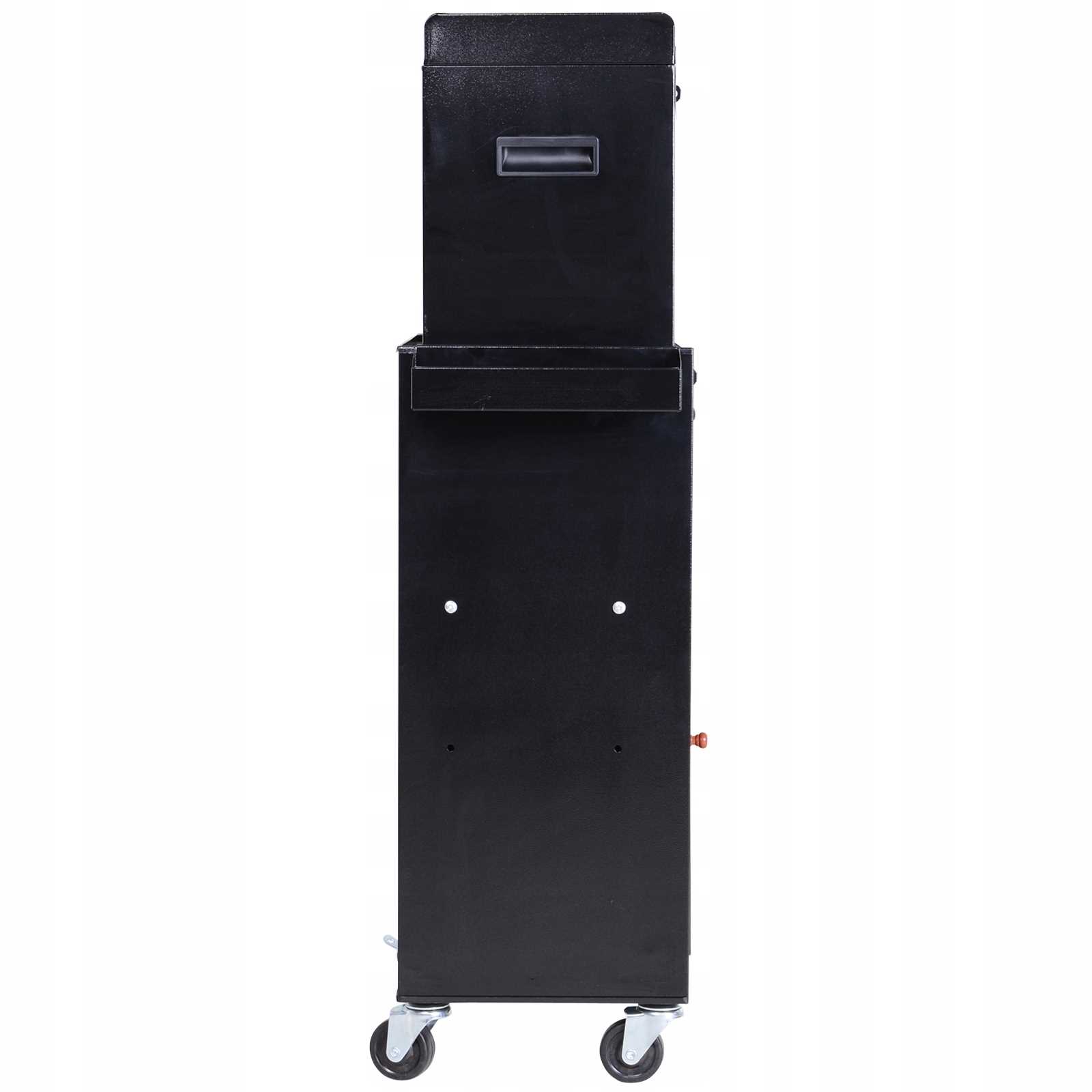 wózek narzędziowy 5 szuflad 52,5 x 28 x 104,5 cm - czarny