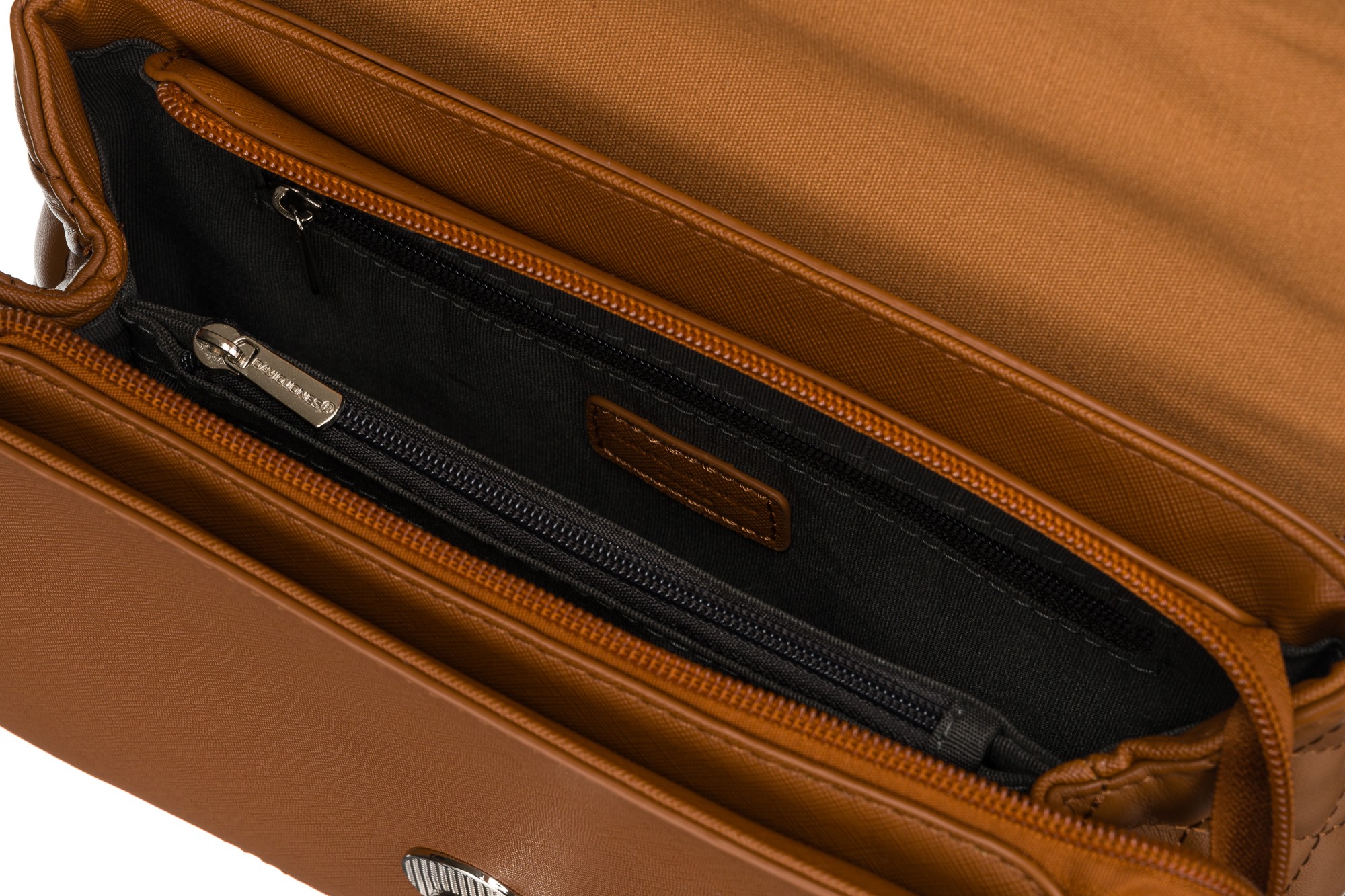 torebka damska 6835-1 cognac