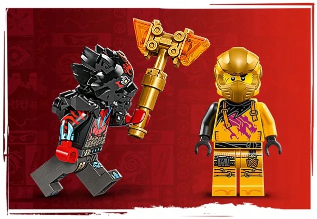 71826 - lego ninjago - smocze spinjitzu — zestaw bitewny