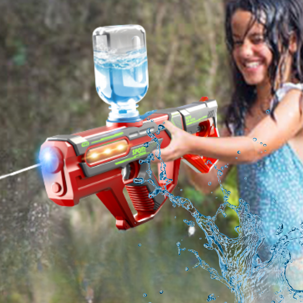 pistolet na wodę elektryczny automatyczny karabin wodny 2w1 akumulator