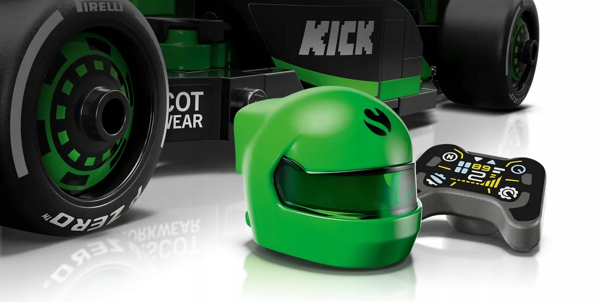 77247 - lego speed champions - bolid f1® kick sauber team c44