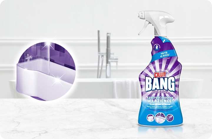 cillit bang power cleaner czystość i połysk w łazience 750ml spray