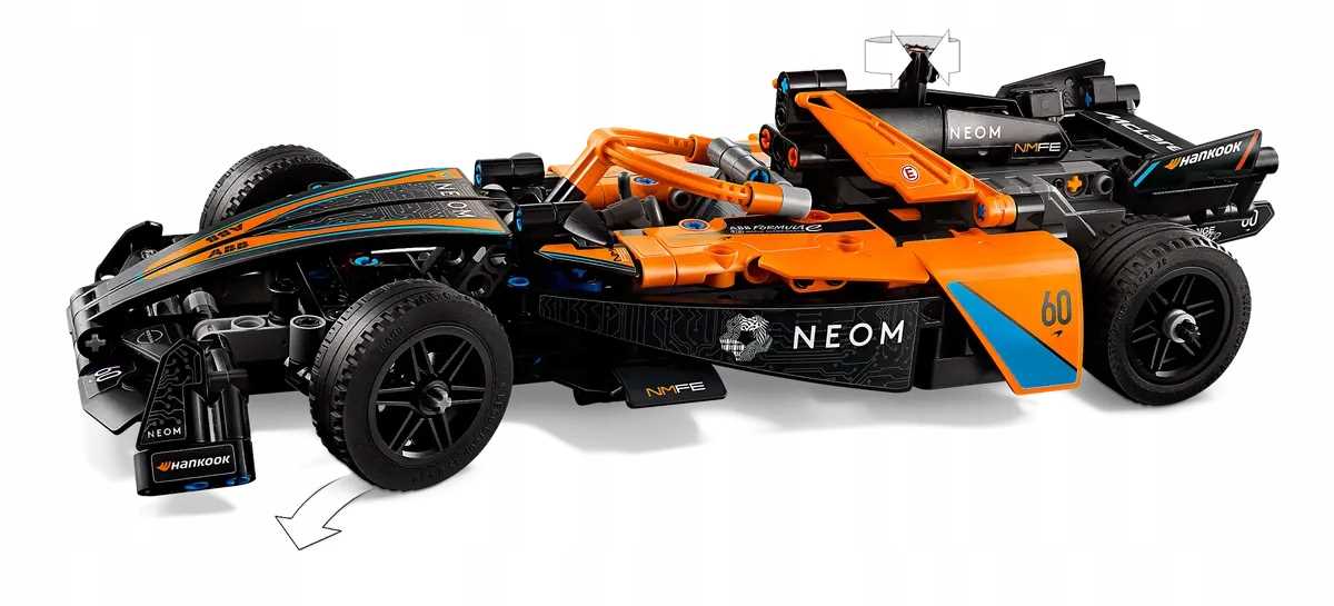 42169 - lego technic - neom mclaren formula e race car