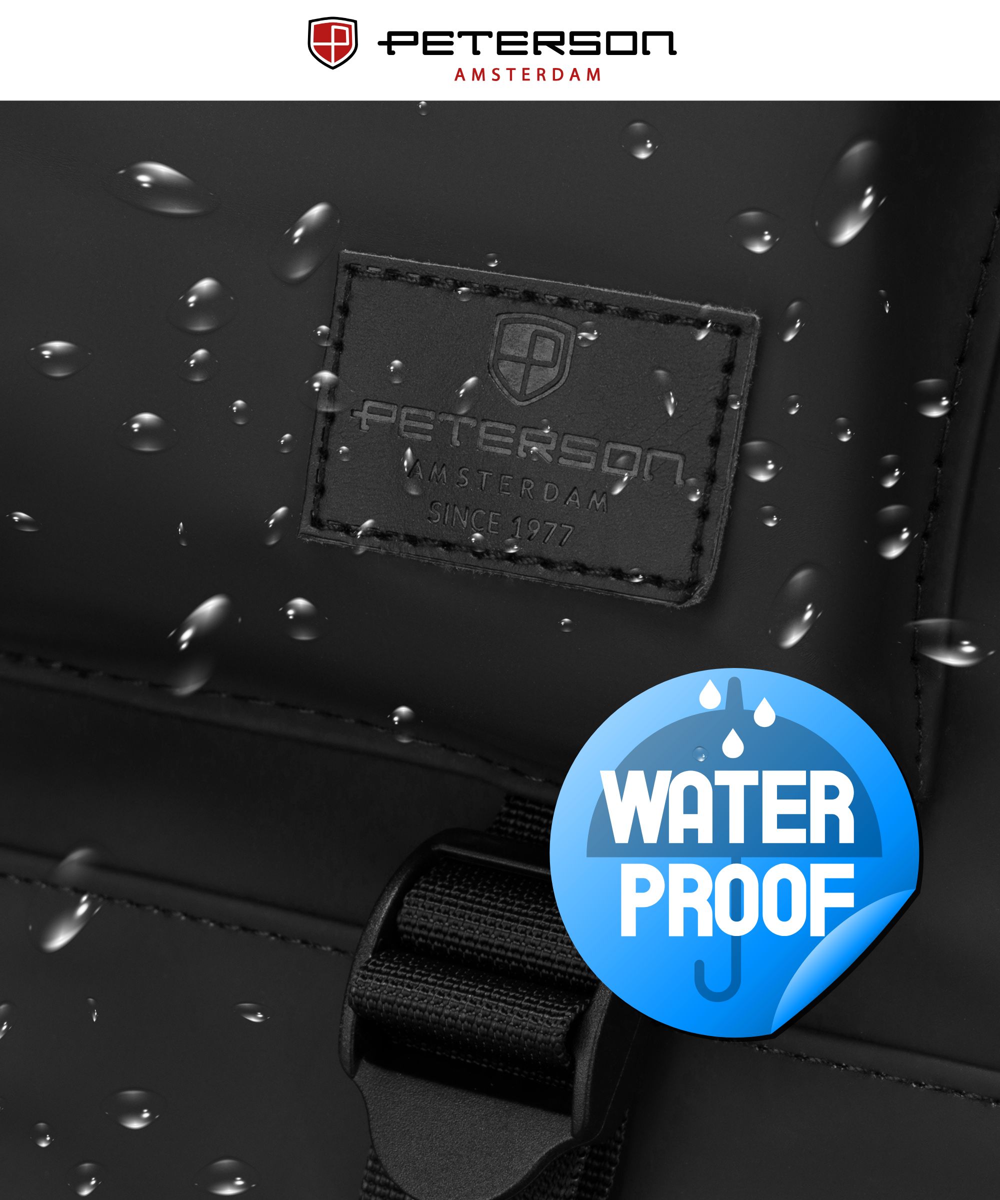 plecak miejski ptn nairobi-9152 black