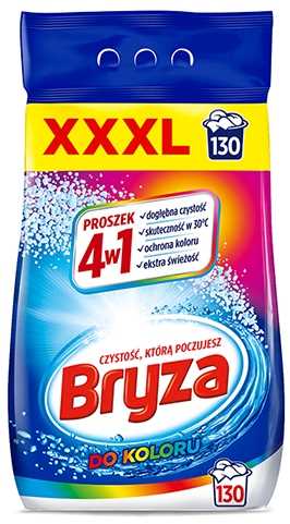 bryza 4w1 proszek color 8,45kg / 130 prań