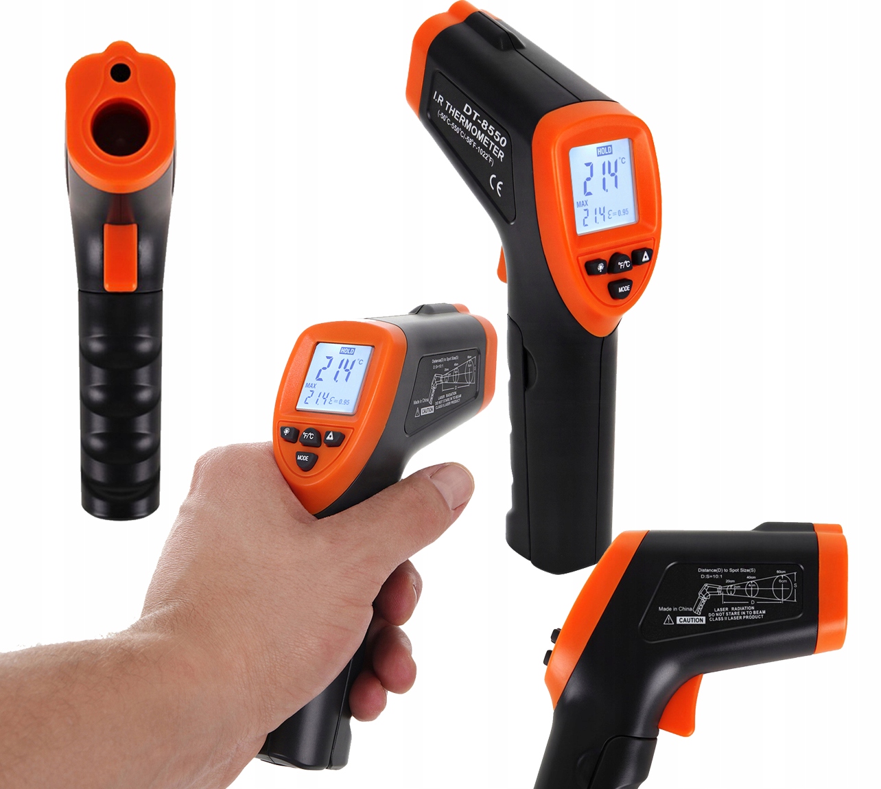 pirometr - termometr laserowy t8993