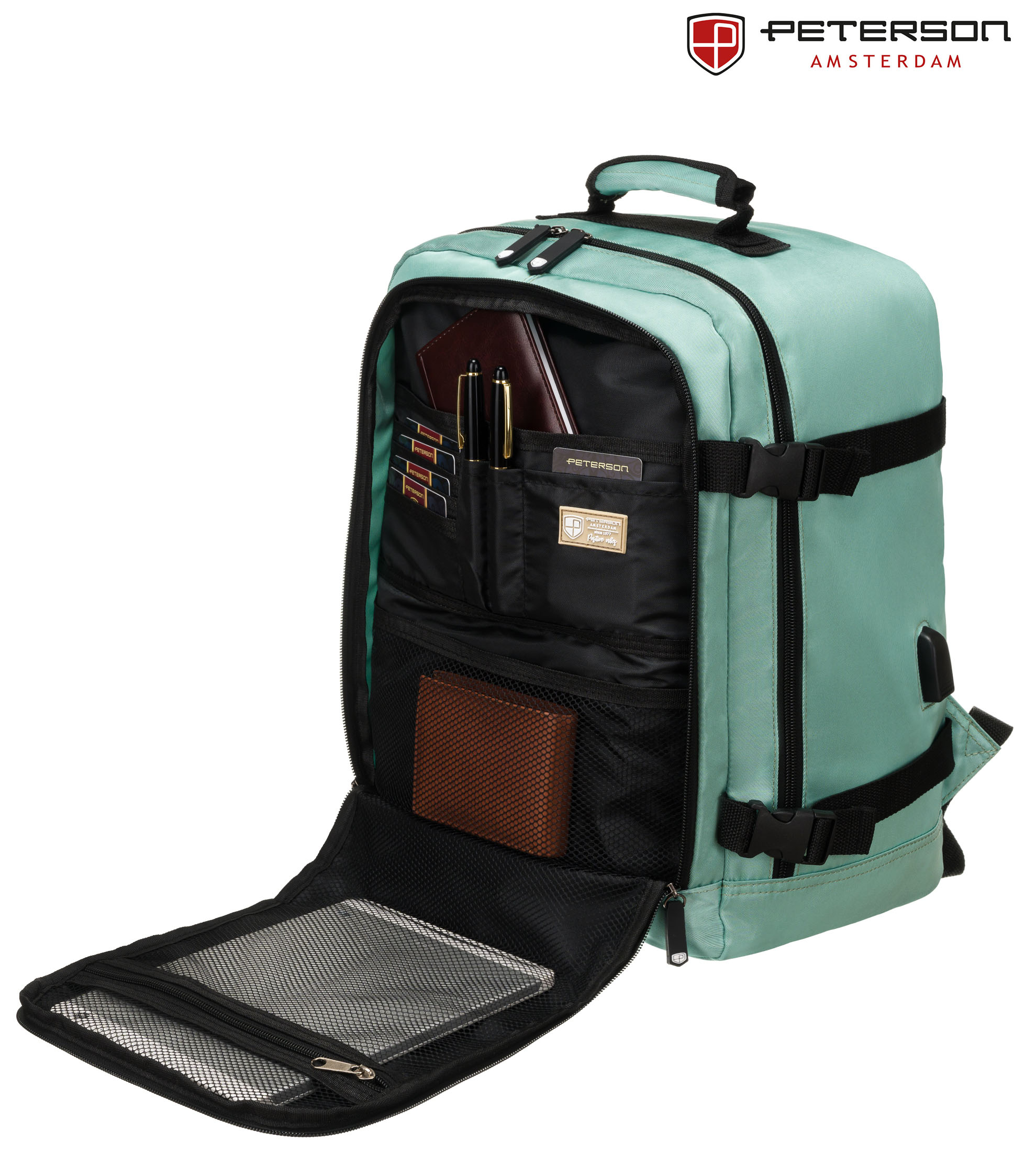 plecak ptn app-6677 turquoise