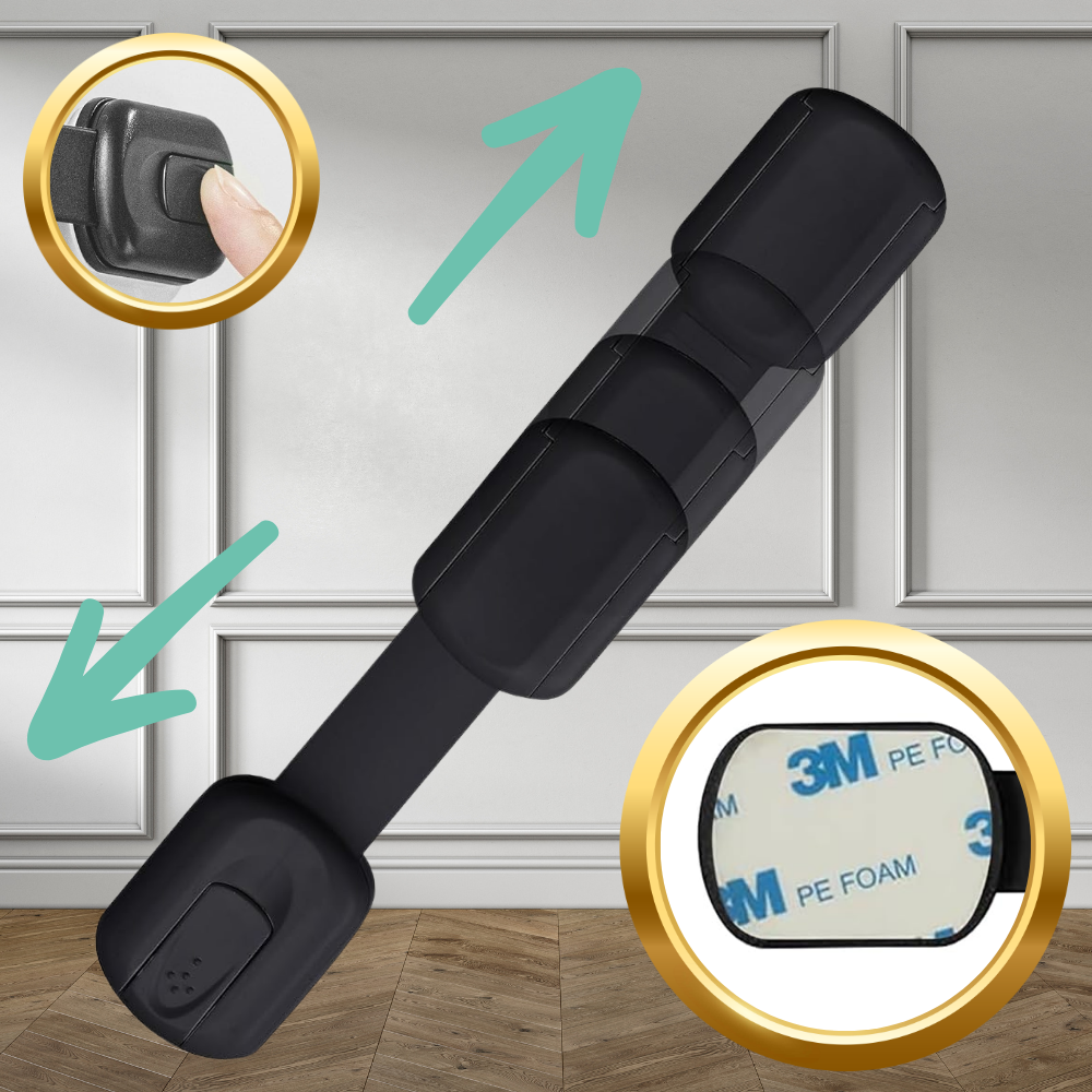 zabezpieczenia szafek blokada szuflad mebli drzwi przed dziećmi mocna