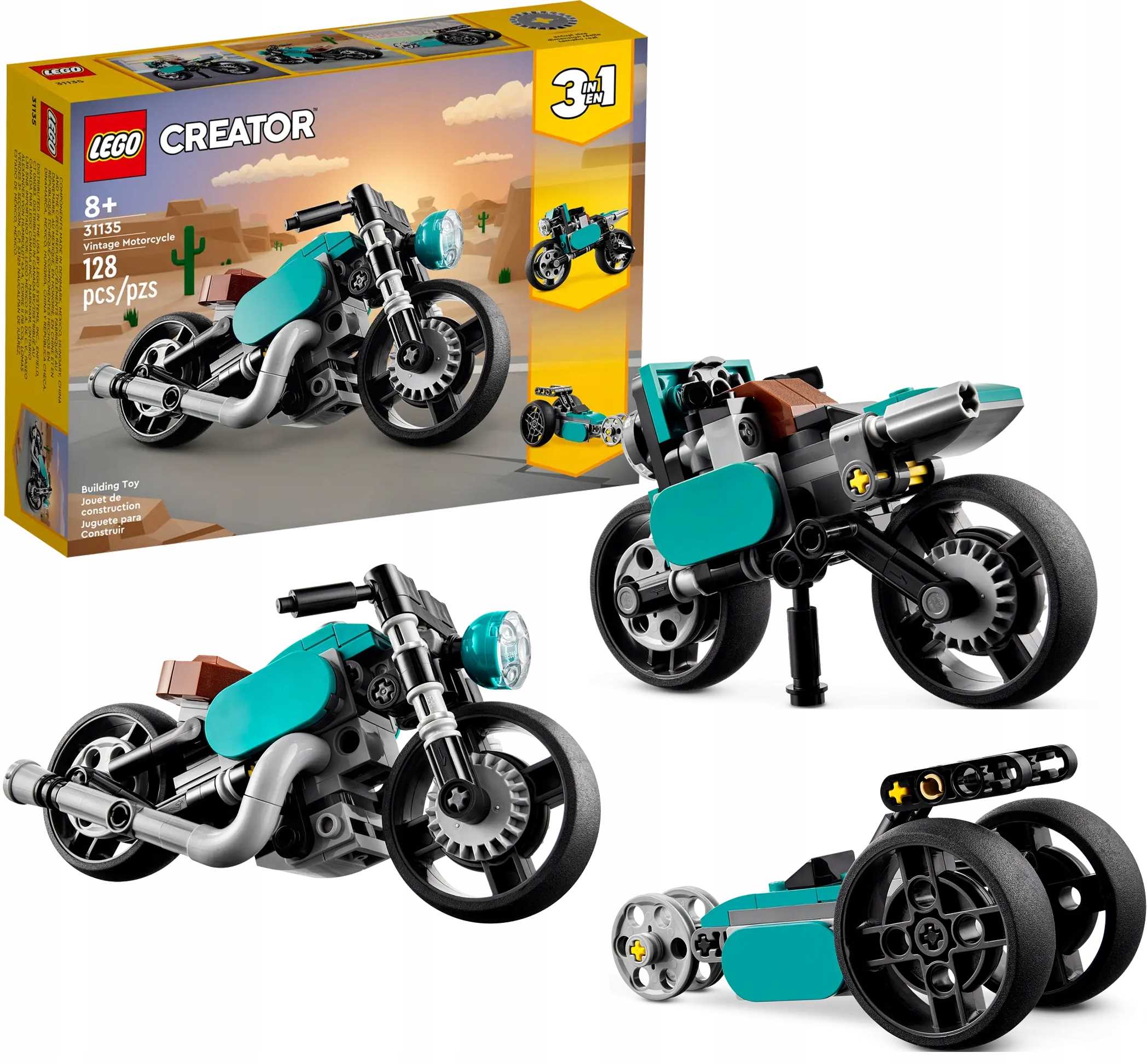 31135 - lego creator - motocykl vintage