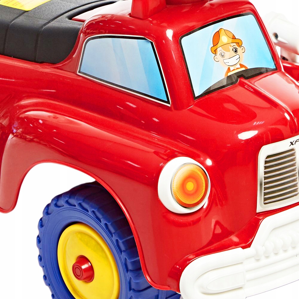 jeździk straż czerwony  7658