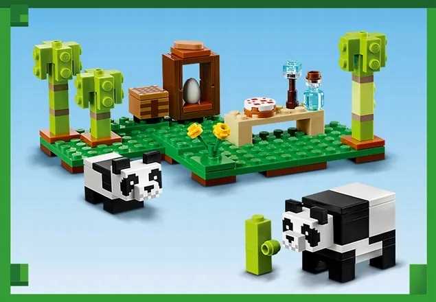 21245 - lego minecraft - rezerwat pandy