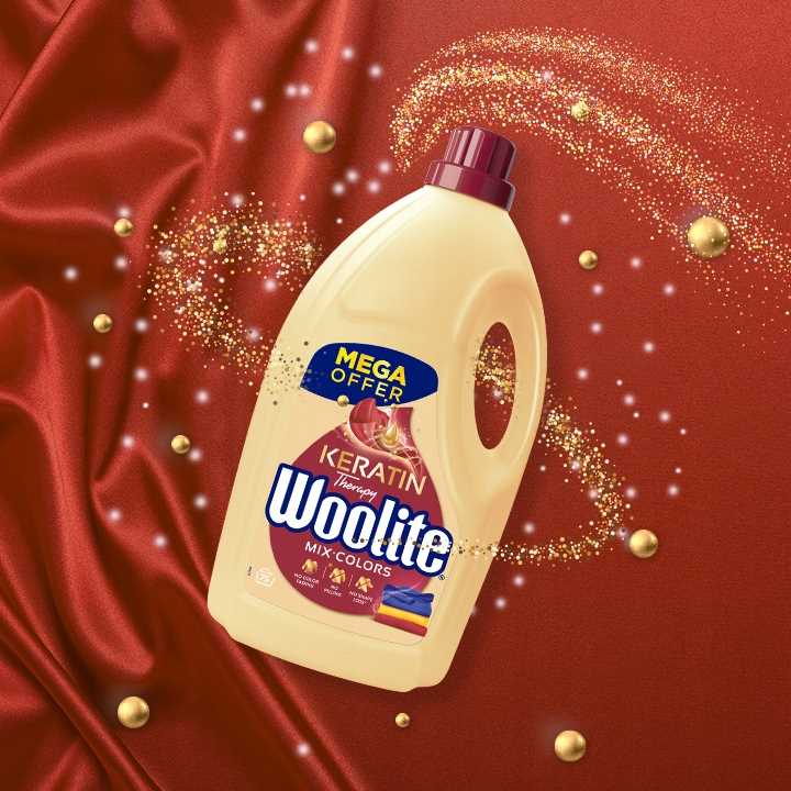 woolite colour keratin 4,5l/75 prań