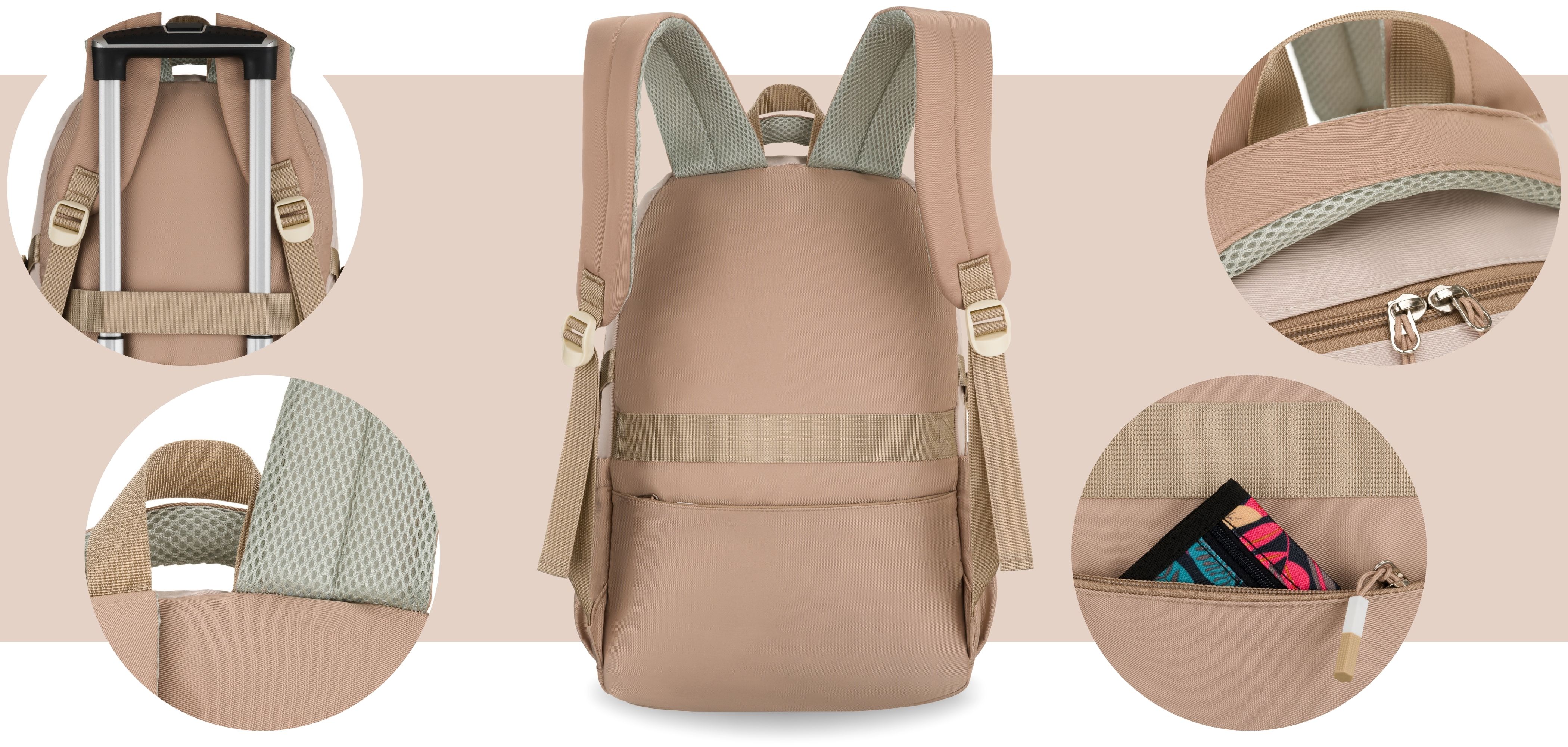 plecak ptn 8610-1341 beige