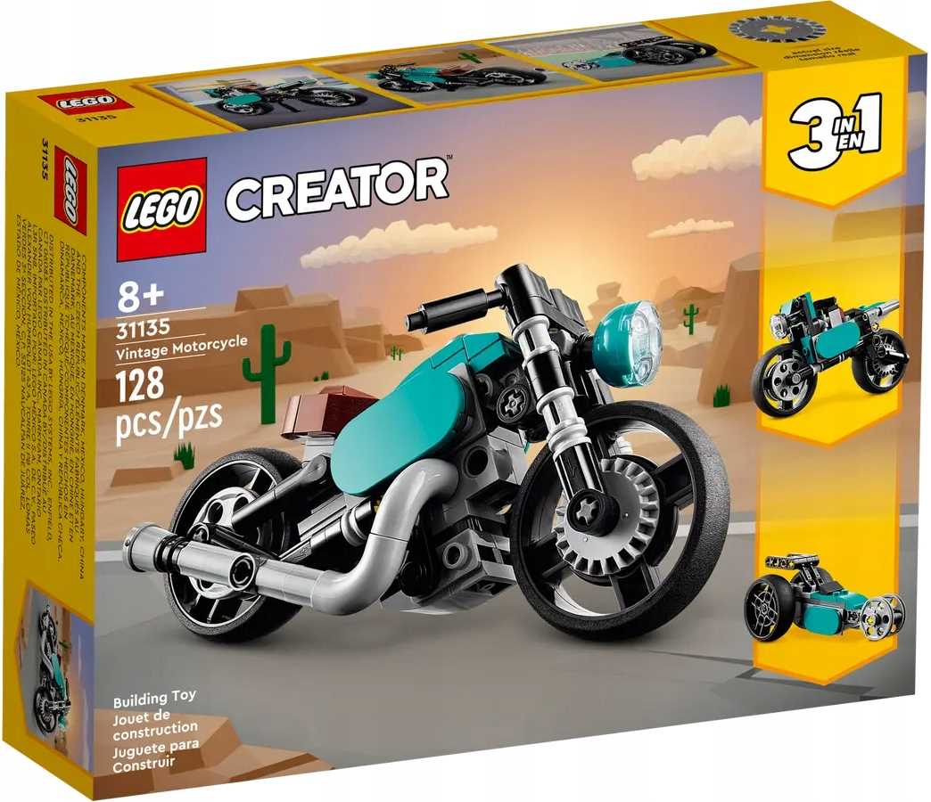 31135 - lego creator - motocykl vintage