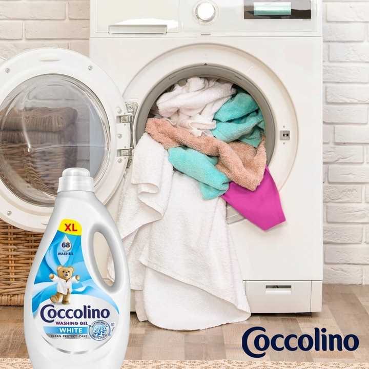 coccolino white xl żel do prania białych tkanin 68 prań 2,72l