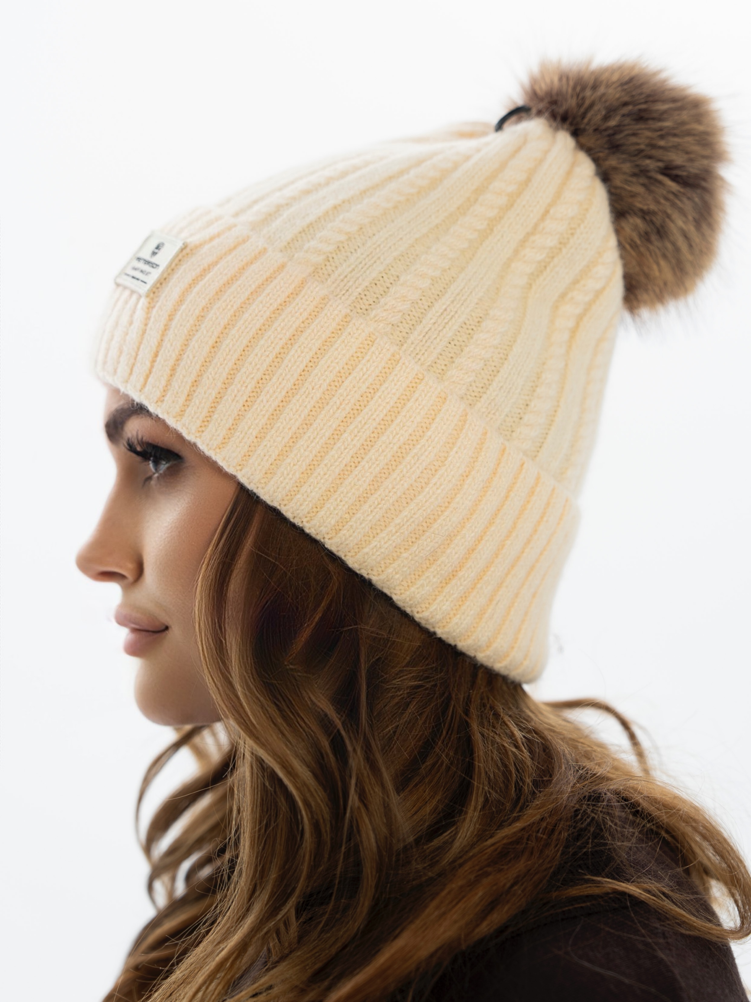 czapka ptn hat-07-7729 beige