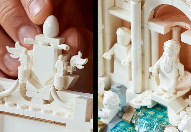 21062 - lego architecture - fontanna di trevi