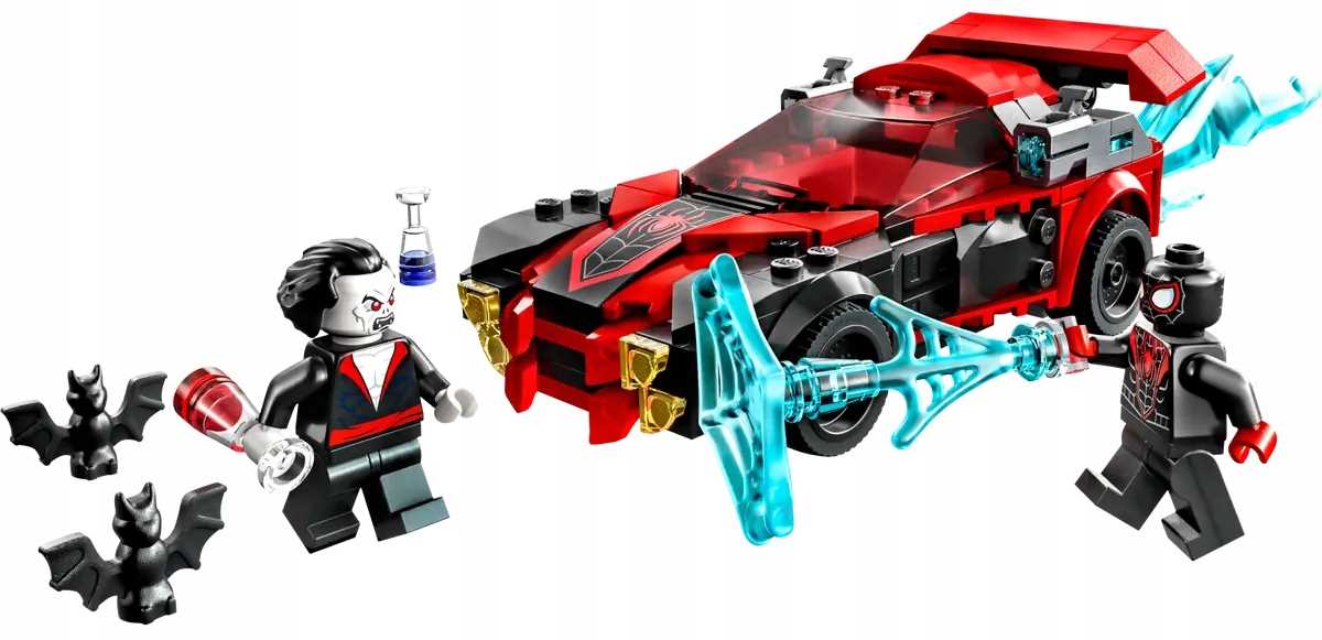 76244 - lego super heroes - miles morales kontra morbius