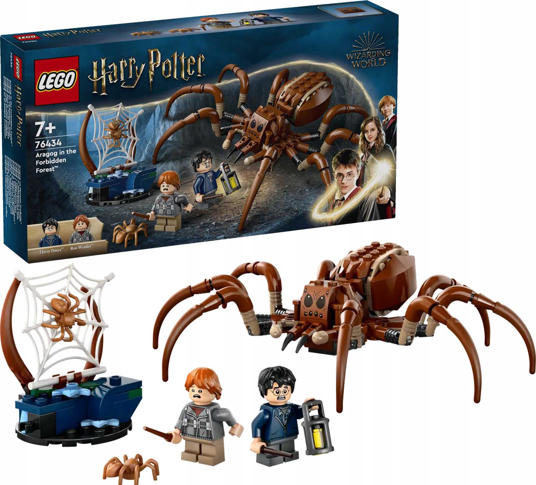76434 - lego harry potter - aragog w zakazanym lesie™