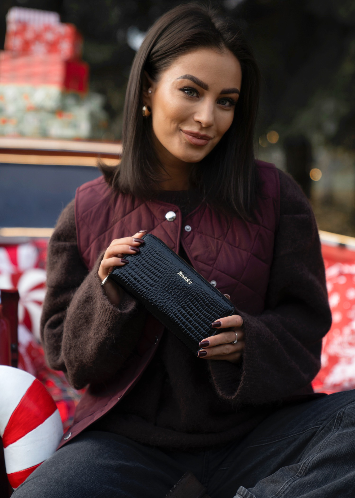 portfel damski skórzany rh-25-1-rs-5395 black