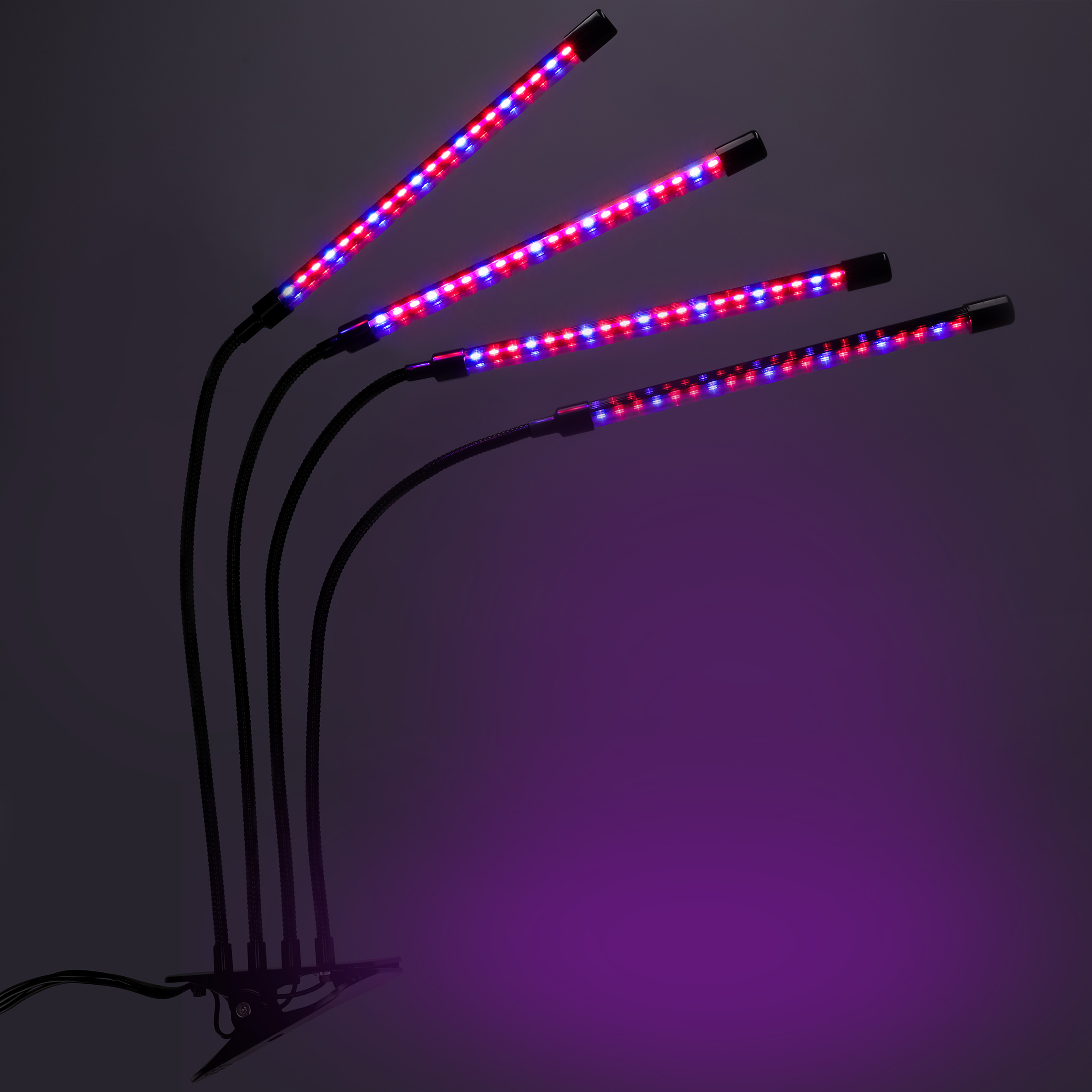 lampa led do wzrostu roślin 80 diod timer 25 w uprawa roślin do domu