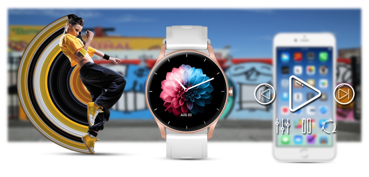 smartwatch gravity gt2-5