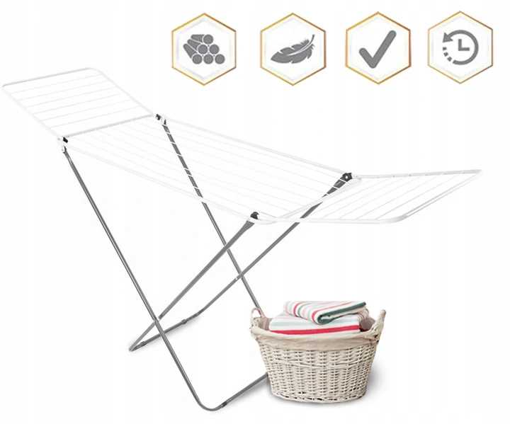 suszarka balkonowa tina silver