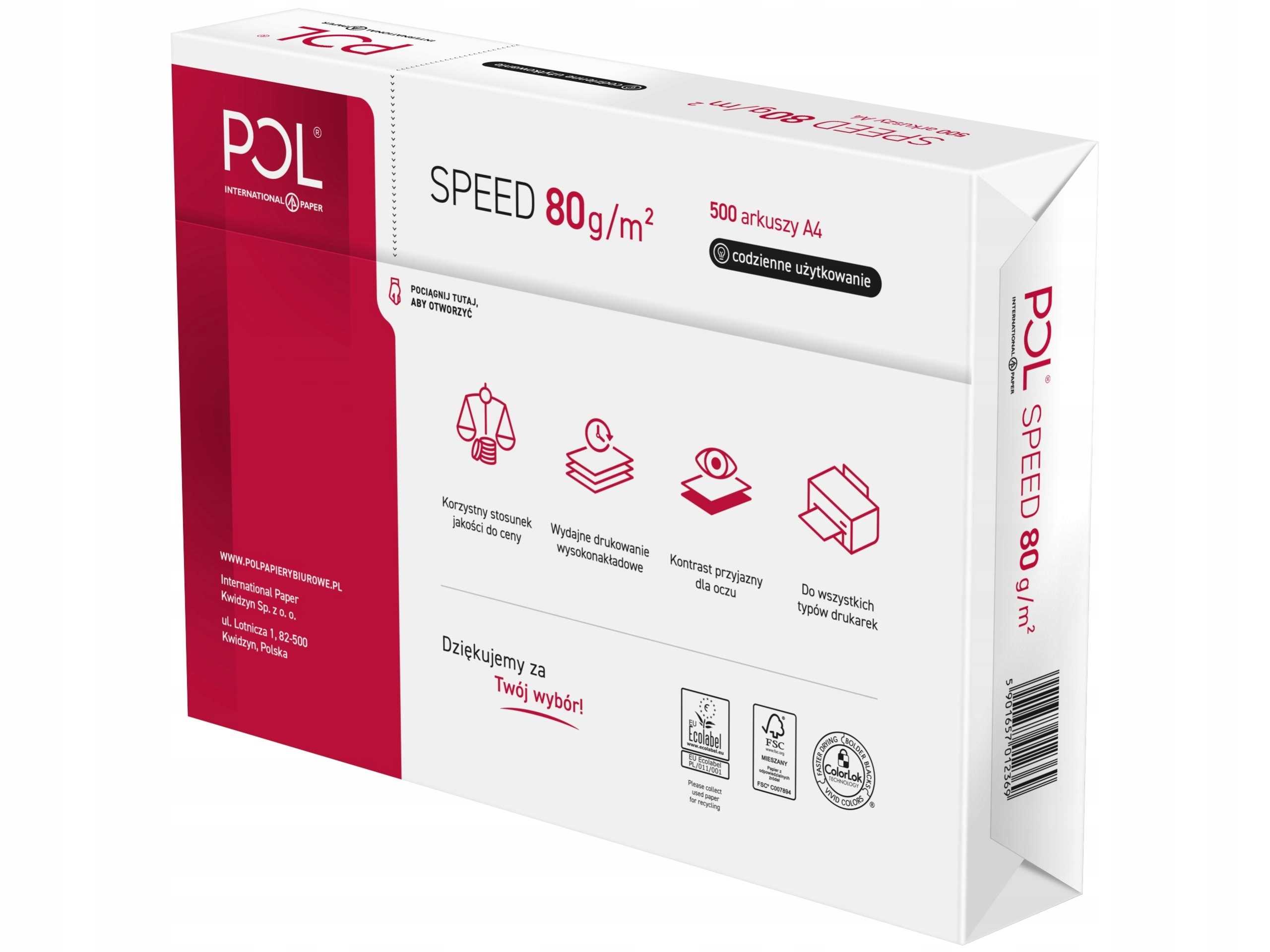 papier ksero polspeed a4 80g