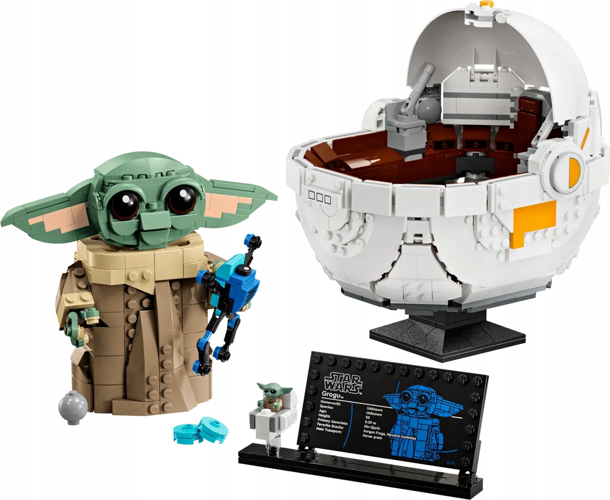 75403 - lego star wars - grogu™ w wózku