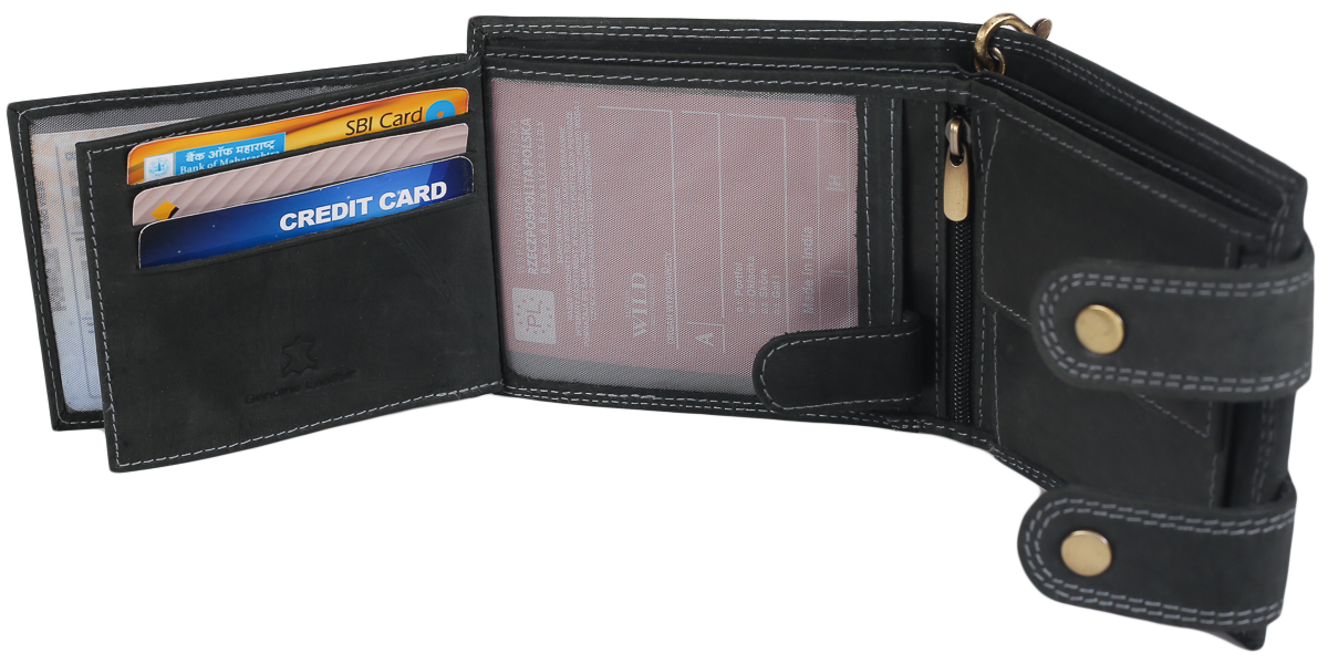 portfel męski skórzany 2900-bic black