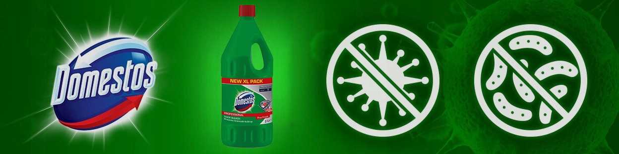 domestos płyn do wc pine fresh zielony 2l
