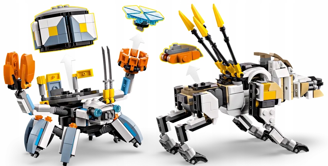 77037 - lego pozostałe serie - aloy i varl kontra krabołaz i piłoząb