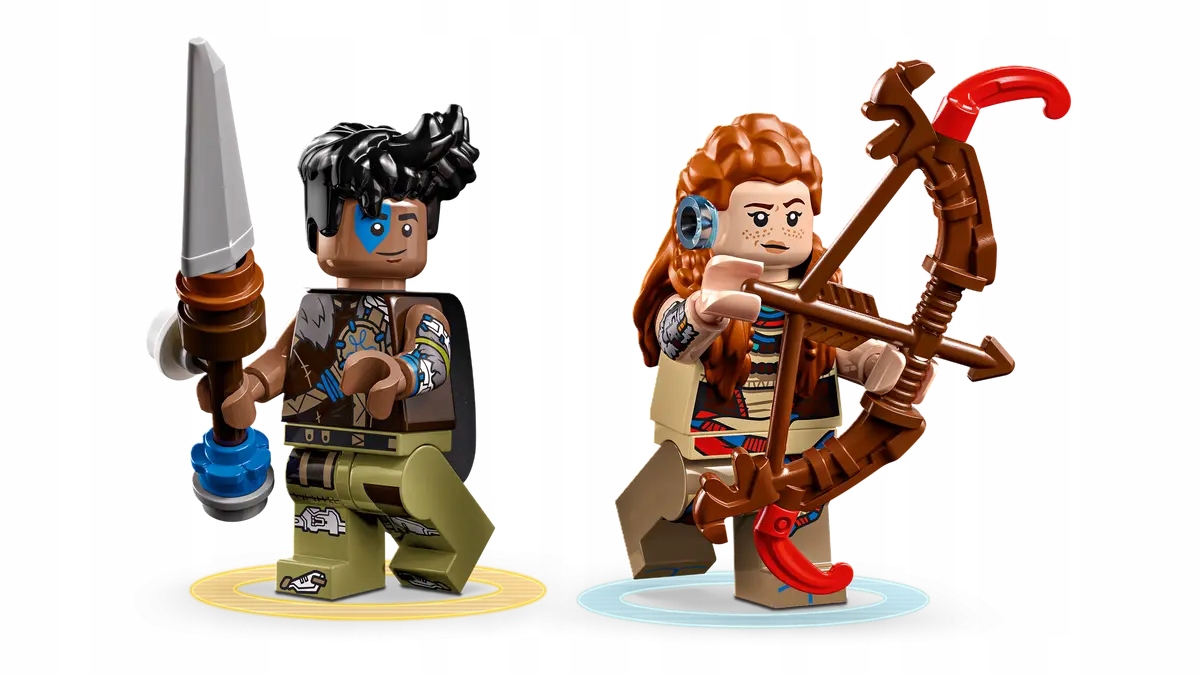 77037 - lego pozostałe serie - aloy i varl kontra krabołaz i piłoząb