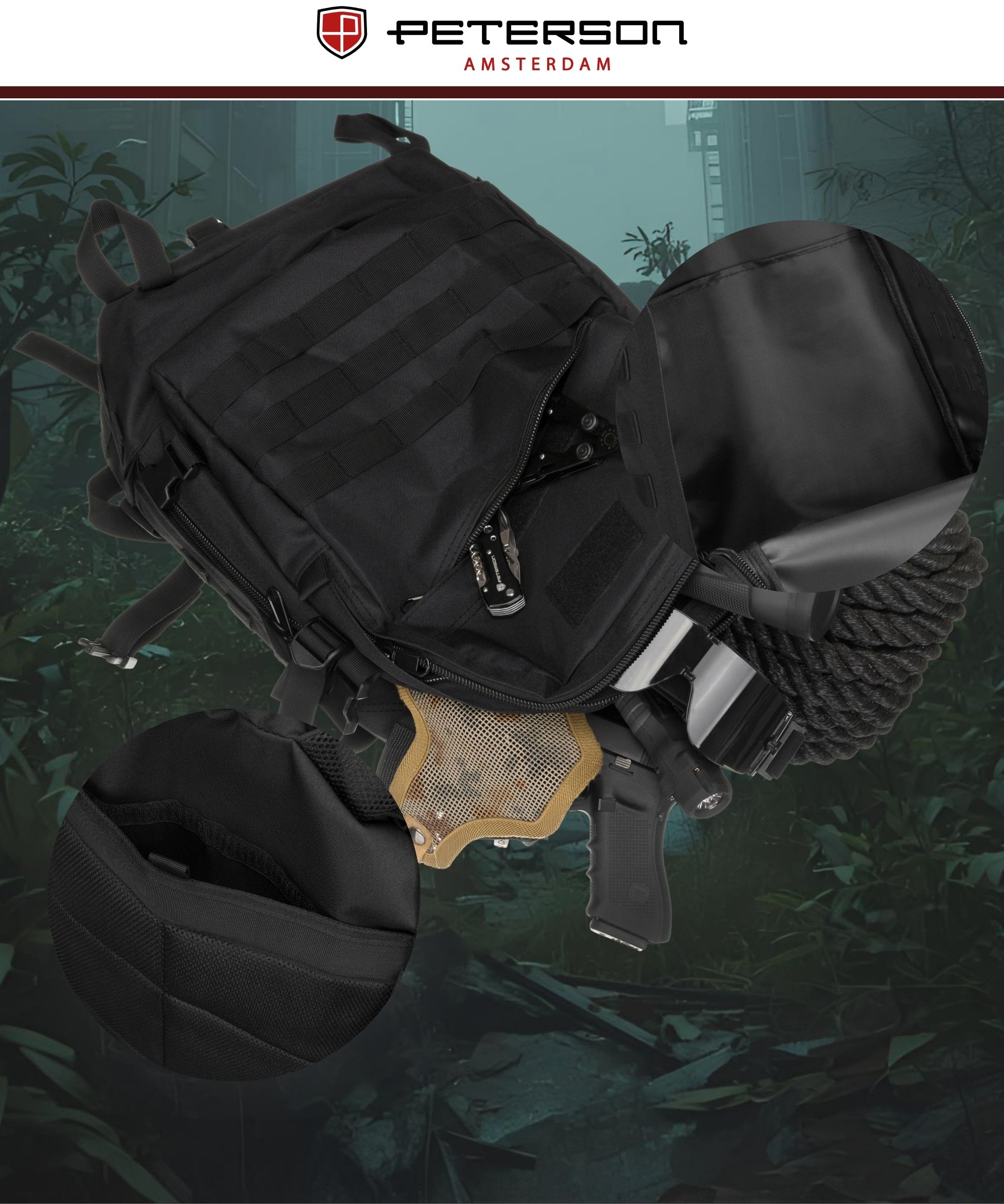 plecak ptn bl003-8069 black