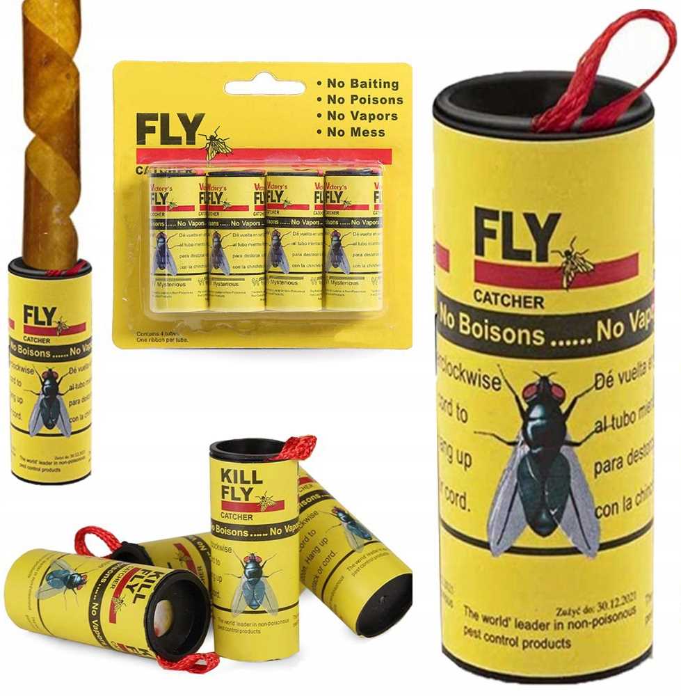 lep na muchy 60cm 4 rolki - 01577