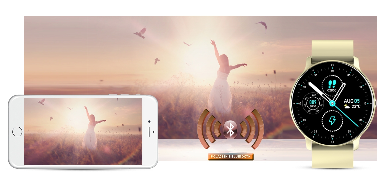 smartwatch damski gravity gt1-6