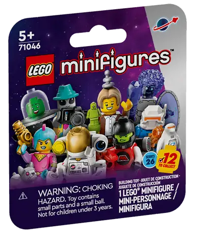 71046 - lego minifigures - robot-lokaj col26-9 / kosmos seria 26