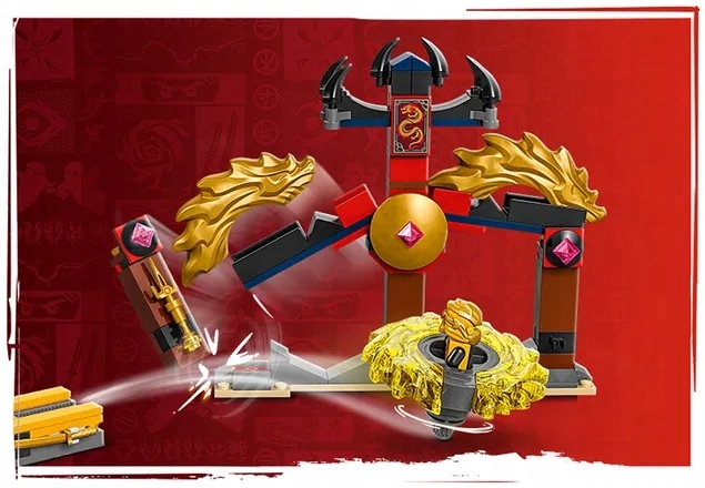 71826 - lego ninjago - smocze spinjitzu — zestaw bitewny