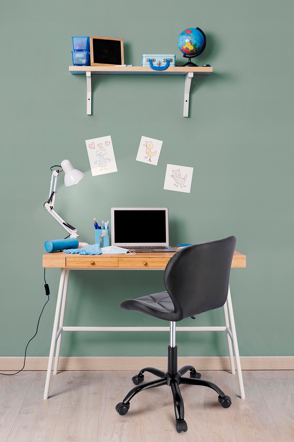 krzesło endo ekoskóra czarne (nowy kod)