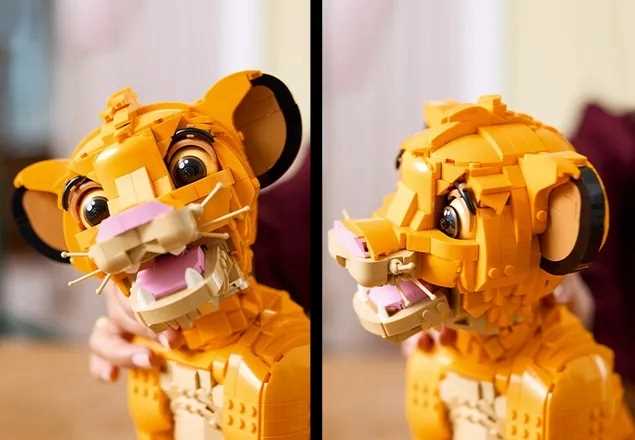 43247 - lego disney - król lew - młody simba