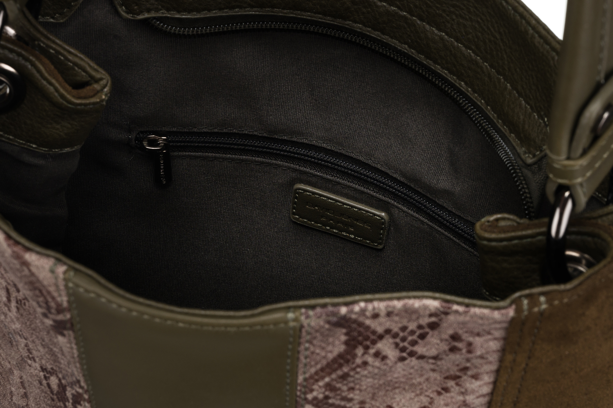 torebka damska 6885-4 khaki